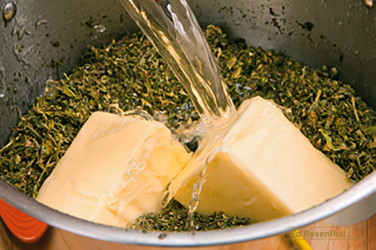 How to make cannabis butter
