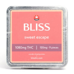 1080mg THC Sweet Escape Gummies (Bliss Edibles)