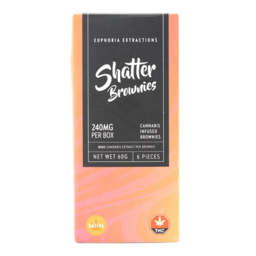 Sativa 240mg Shatter Brownies (Euphoria Extractions)
