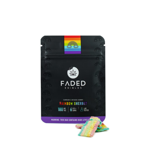Faded Cannabis Co. Rainbow Sherbet Belts