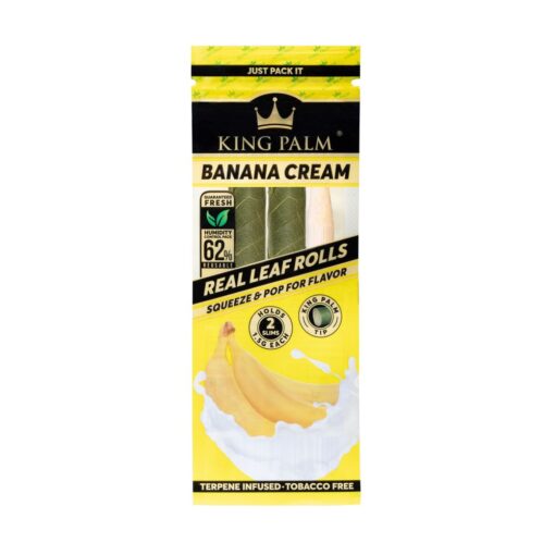 King Palm Banana Cream wrap  – Holds 1.5 grams