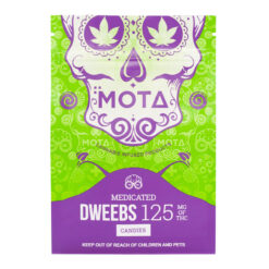 Medicated Dweebs 125mg THC (Mota)