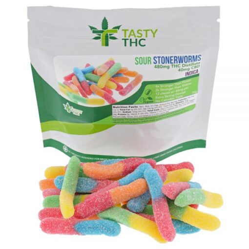 Tasty THC – 480MG THC Gummies