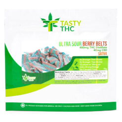 Ultra Sour Berry Belts (Tasty THC)