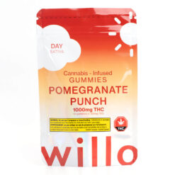 Willo 1000MG THC Gummies Pomegranate Punch 247x247 - Willo 1000mg Thc Gummies