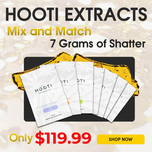 Hooti Extracts Shatter 7 Pack