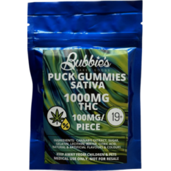 Indica Bubbies 1000mg Rondelles gommeuses